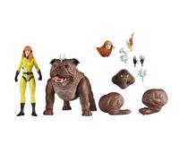 Marvel Comics Figurines de collection Marvel Legends Series Crystal et Lockjaw Deluxe Comics 15,2 cm