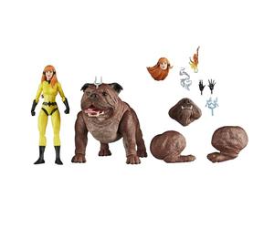 Marvel Legends Series Crystal and Lockjaw Figurines de Collection Deluxe Comics 15,2 cm