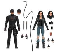 Marvel Legends Series, Daredevil: Born Again, 2 Figurines de Collection Daredevil et Jessica Jones de 15 cm