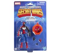 Marvel Legends Series, Figurine de Collection Secret Wars Spider-Man (Costume d'extraterrestre) de 15 cm avec Bouclier lenticulaire, inspirée des Bandes dessinées Marvel