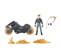 Marvel Legends Series, Figurine Ghost Rider avec Moto, Weiß