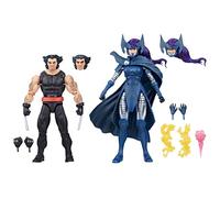 Figurines D'Action Wolverine Et Psylocke 6" (Série Marvel Legends)