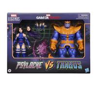 Marvel Legends Series Gamerverse Psylocke Contre Thanos, Figurines de Collection