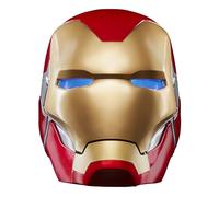 Marvel Legends Series Iron Man Casque électronique de qualité supérieure avec Light FX, Avengers : Endgame Équipement de Jeu de rôle à Collectionner pour Adulte