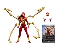 Marvel Legends Series Magic: The Gathering, Figurine Mary Jane Watson (Iron Spider) avec Carte Premium Exclusive