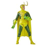 Marvel Legends Series MCU Disney Plus Classic Loki Marvel Figurine d'action 5 Accessoires et 1 pièce Build-A-Figure