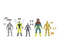 Marvel Legends Series, Pack de 5 Figurines Articulées Spider-Man de Collection de 15 Cm, 14 Accessoires, Pour enfants, Dès 4 Ans Exclusivité sur Amazon