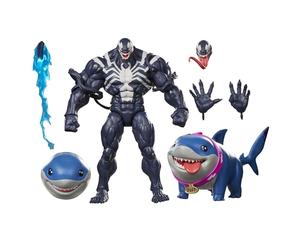 Marvel Legends Series, Pack de Figurines de Collection Venom et Jeff Le Requin terrestre de 15 cm inspirées du Jeu vidéo Marvel Rivals