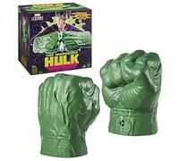 Marvel Legends Series Poings de cosplay premium de l'incroyable Hulk avec effets sonores électroniques, pièces de collection pour adultes