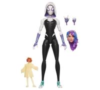 Marvel Legends Series Spider-Man: Across The Spider-Verse, Figurine de Collection Spider-Gwen de 15 cm, Multicolor Ou Bleu, Blanc et Rose