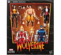 Marvel Legends Series Wolverine Pack de 5 Figurines Exclusivité sur Amazon