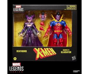 Marvel Legends Series X-Men Deathbird et Marvel’s Gladiator, Pack de 2 Figurines