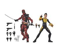 Marvel Legends X-Men - Edition Collector - 2 Figurines 15 cm Deadpool et Negasonic Teenage Warhead