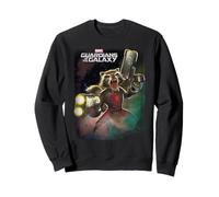 Marvel Les Gardiens de la Galaxie Angry Rocket Poster Sweatshirt