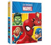 MARVEL - Les Origines des Super Héros - Spider-Man, Hulk, Iron-Man, Captain Marvel, Captain America