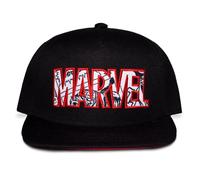 Marvel Logo - Retro Classic Unisexe Casquette Noir 85% Polyacrylique, 15% Coton