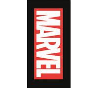 Marvel Logo Serviette De Bain Serviette Plage 70 x 140 Cm 100% Coton