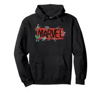 Marvel Logo Sketch Characters Sweat à Capuche
