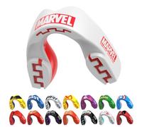 Marvel Logo Sport Protège-Dents/Gouttière Coque Dentaire Protege Dent. Protection intégrale pour Tous Les Sports, notamment Le Rugby, MMA, Hockey, Judo, Karate, Les Arts Martiaux et la Boxe