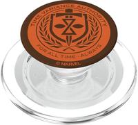 Marvel Loki Time Variance Authority Badge PopSockets PopGrip pour MagSafe