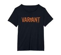 Marvel Loki Variant L1130 Retro T-Shirt, Femme Grandes Tailles, Noir, 2X