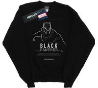 Marvel - "Long Live The King" Sweat-shirt pour garçon BI29038 (152-158) (Noir)