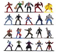 Marvel - Lot de 20 figurines de collection en m tal moul sous pression - 4,2 cm - Vague 3 - Jouets pour enfants et adultes