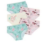 Marvel Lot de 5 slips Spidey & Friends 100 % coton pour fille, multicolore, 5-6 ans