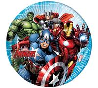 Marvel Lot de 8 assiettes en carton mighty avengers 23 cm 87962