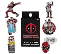 Marvel Loungefly Ansteck-Pins Blind Box Sortiment Deadpool (12)