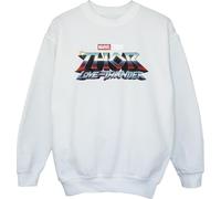 Marvel - "Love And Thunder" Sweat-shirt pour fille BI40325 (104) (Blanc)