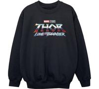 Marvel - "Love And Thunder" Sweat-shirt pour fille BI40325 (116) (Noir)