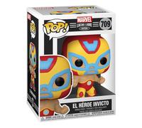 Marvel Lucha Libre Figurine POP Vinyl Iron Man 9 cm Funko figure n° 709