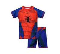 Marvel Maillot De Bain Spider-Man | Maillot De Bain Garçon | Combinaison Natation Spider Man | Marchandise Officielle Spider-Man | 4-5 Ans