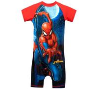Marvel - Maillot de Bain - Spiderman - Garçon - Rouge - 18-24 Mois