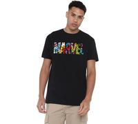 Marvel Marvel T-Shirt avec Logo Bande Dessinée T-Shirt Homme