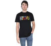 Marvel Marvel T-Shirt avec Logo Bande Dessinée T-Shirt Homme