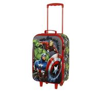 Marvel Marvel Valise À roulettes Soft 3D Unisex Kids Valise à roulettes Soft 3D Invencible, Multicolore Avengers, Taille Unique