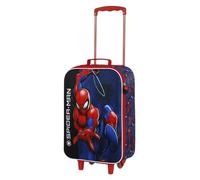 Marvel Marvel Valise À roulettes Soft 3D Unisex Kids Valise à roulettes Soft 3D Speed, Rouge Spiderman, Taille Unique