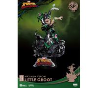Marvel Maximum Venom Little Groot D-Stage Diorama Statue 16 cm Édition spéciale