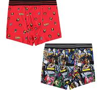 Marvel Mens Comics Boxer Briefs - X-Men Wolverine Mens Underwear - 2 Pack Boxer Briefs (Multicolor, Large)
