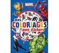 MARVEL - Mes coloriages avec stickers