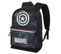 Marvel Metal-Sac à dos HS Silver, Noir