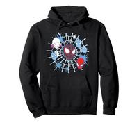 Marvel Miles Morales Spider-Man Team Spidey Big Face Collage Sweat à Capuche