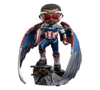 Marvel MiniCo Statue Sam Wilson Capitaine Amérique 17 Cm Iron Studios