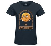 Marvel « Miss Minute Artificial Intelligence Entity » WOLOKIMTS010 T-Shirt Femme, Navy, Taille M