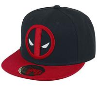 Marvel Mixte Snapback Marvel - Deadpool Legend Icon casquette visi res, Noir, Taille unique EU