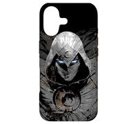 Marvel Moon Knight Hiéroglyphes égyptiens aux Yeux Brillants Noir Coque pour iPhone 17