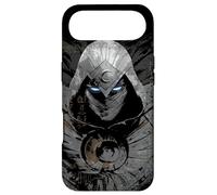 Marvel Moon Knight Hiéroglyphes égyptiens aux Yeux Brillants Noir Coque pour iPhone Air