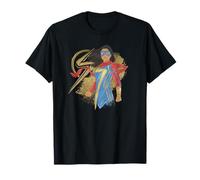 Marvel Ms. Marvel Super Standing Front Shot Portrait T-Shirt